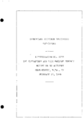 Interstate Commerce Commision Report of the Accident  Investigation Occuring on the CHESAPEAKE AND OHIO RAILWAY HINTON VA