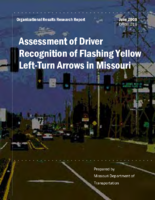Assessment of Driver Recognition of Flashing Yellow LeftTurn Arrows in Missouri
