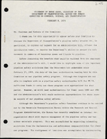 Statement of Brock Adams Secretary of the Department of Transportation before the Senate Committee on Commerce Science and Transportation