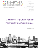 Multimodal TripChain Planner for Incentivizing Transit Usage