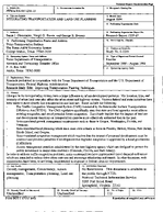 Integrating Transportation and Land Use Planning