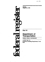 PART 121 AMENDMENTS 121261