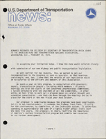 Remarks Prepared for Delivery by Secretary of Transportation Brock Adams to the American Road and Transportation Builders Association