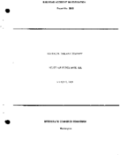 Interstate Commerce Commision Report of the Accident  Investigation Occuring on the SOUTHERN SCOTT AIR FORCE BASE III