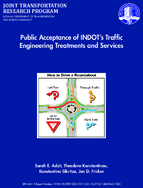 Public Acceptance of INDOTs Traffic Engineering Treatments and Services