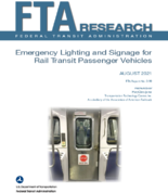 Emergency Lighting and Signage for Rail Transit Passenger Vehicles