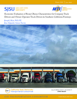 Economic Evaluation of Route Choice Characteristics for Company Truck Drivers and OwnerOperator Truck Drivers in Southern California Freeways