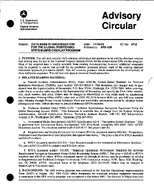 AC 972 Data Base Standardization for the Global Positioning System GPS Overlay Program