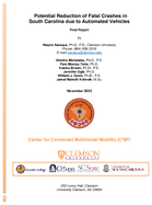 Potential Reduction of Fatal Crashes in South Carolina Due to Connected and Automated Vehicles