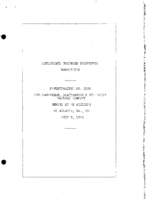 Interstate Commerce Commision Report of the Accident  Investigation Occuring on the NASHVILLE CHATTANOOGA AND ST LOUIS RAILWAY ATLANTA GA