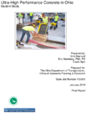 UltraHigh Performance Concrete in Ohio Student Study