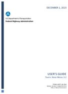 Traffic Noise Model 32 Users Guide and Help Menu