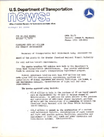 US Department of Transportation News Office of Assistant Secretary for Governmental and Public Affairs UMTA 5679 Cleveland Gets 43 Million for Transit Improvements