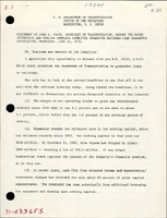 Statement of John A Volpe Secretary of Transportation before the House Interstate and Foreign Commerce Committee
