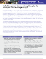 Traffic Management Systems Actively Managing the Display of Queue Warning Messages
