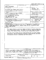 Evaluating Urban Freeway Guide Signing  Executive Summary and Level of Service