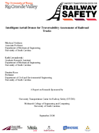 Intelligent Aerial Drones for Traversability Assessment of Railroad Tracks