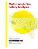 Motorcoach Fire Safety Analysis