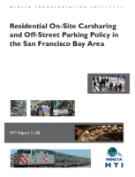 Residential onsite carsharing and offstreet parking policy in the San Francisco Bay area
