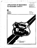 Application of Mechanics to Roadside Safety