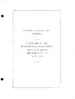 Interstate Commerce Commision Report of the Accident  Investigation Occuring on the PENNSYLVANIA RAILROAD ROYALTON PA