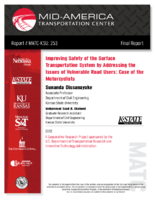 Improving Safety of the Surface Transportation System by Addressing the Issues of Vulnerable Road Users Case of the Motorcyclists