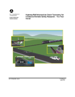HighwayRail Intersection Crash Taxonomy for Connected Vehicle Safety Research 20082017  Ten Year Trend