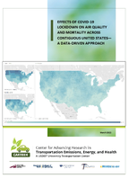 Effects of COVID19 Lockdown on Air Quality and Mortality Across Contiguous United StatesA DataDriven Approach