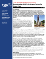 Reevaluation of LRFD Resistance Factors for Driven Piles Summary