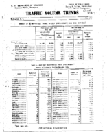 Traffic Volume Trends July 1957