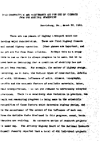 Road Construction and Maintenance and the Use of Highways from the National Standpoint