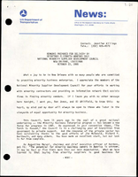 Remarks Prepared for Delivery by Secretary Elizabeth Hanford Dole National Minority Supplier Development Council