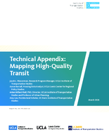 Technical Appendix Mapping HighQuality Transit