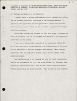 Statement of Secretary of Transportation Brock Adams before the Senate Committee on Commerce Science and Transportation Regarding Trucking Reform