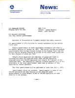 DOT Releases Additional 1983 Mass Transit Apportionment