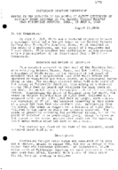 Interstate Commerce Commision Report of the Accident  Investigation Occuring on the CENTRAL VERMONT RAILWAY FITCHVILLE JET CT