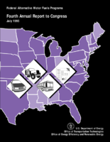 Annual Report to Congress Federal Alternative Motor Fuels Programs 4th  1995