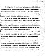 Prepared for Commercial Standards Monthly regarding the Road Congress