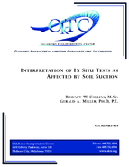 Interpretation of In Situ Tests as Affected by Soil Suction