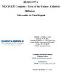 BED329771 NEXTGEN Concrete  Tests of the Future Chloride Diffusion