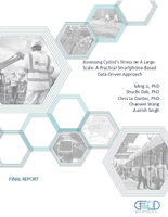 Assessing Cyclists Stress on A LargeScale A Practical SmartphoneBased DataDriven Approach