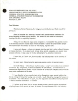 FAA Deputy Administrator Linda H Daschle Speeches March 1994