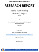 Idaho Truck Parking Research Project