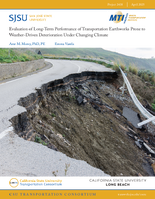 Evaluation of LongTerm Performance of Transportation Earthworks Prone to WeatherDriven Deterioration Under Changing Climate