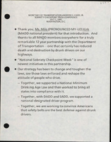 Secretary of Transportation Andrew H Card Jr Speeches July 1992