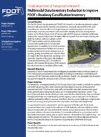 Multimodal Data Inventory Evaluation to Improve FDOTs Roadway Classification Inventory Summary