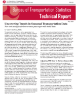 Uncovering Trends in Seasonal Transportation Data New Tool Analyzes Airline Revenue PassengerMile Trend Data