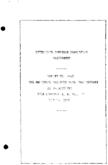 Interstate Commerce Commision Report of the Accident  Investigation Occuring on the BALTIMORE AND OHIO RAILROAD COMPANY LUMBERPORT W VA