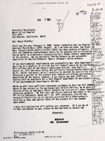 Letter to Mayor Tom Bradley