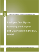Intelligent Trac Signals Extending the Range of SelfOrganization in the BML Model